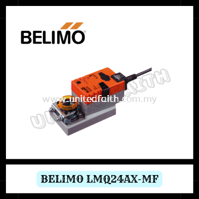 BELIMO LMQ24AX-MF LMA-D00 101 MODULATING DAMPER ACTUATOR 4NM, 24V AC/DC, 50/60HZ