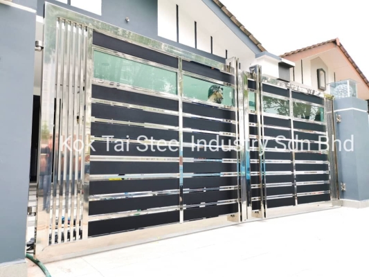 Customize Stainless Steel Gate - Johor Bahru