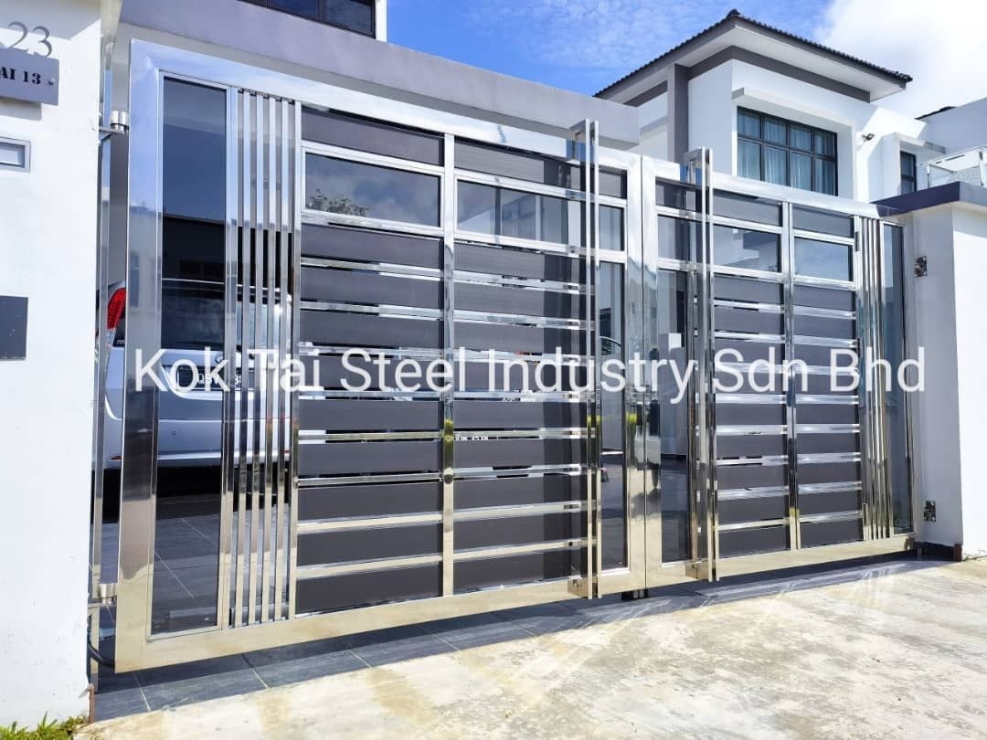 Stainless Steel 304 Gate  - Johor Bahru 304 Gate  Gate Malaysia Reference Renovation Design 