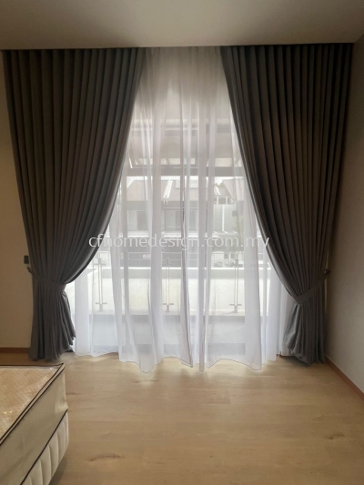 Curtains Ripple Fold Rimbun Impian Seremban 2 