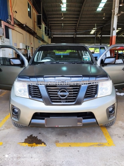 NISSAN NAVARA SEAT REPLACE LEATHER 