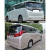 Alphard 2015/2018 OE Back Door / Tail Gate / Rear Bonnet Alphard 15~19ANH30 Toyota