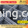 BRC A10 Wire Mesh (7.0MM) Cut-To-Size 1.80M x 4.10M (9x17 Ribbed Wire Strand) Besi Bunga / BRC / Steel Bar Building Materials