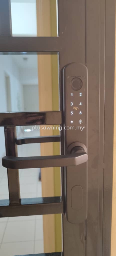 SMART GRILL DOOR LOCK @LAMAN MIDAH APARTMENT, TAMAN MIDAH, KUALA LUMPUR