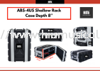 ABS-4US Shallow Rack Case Depth 8' Audio Rack Case Rack Case & Accessories Accessories