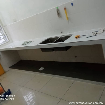 4G Aluminium Kitchen Cabinet - Pasir Gudang