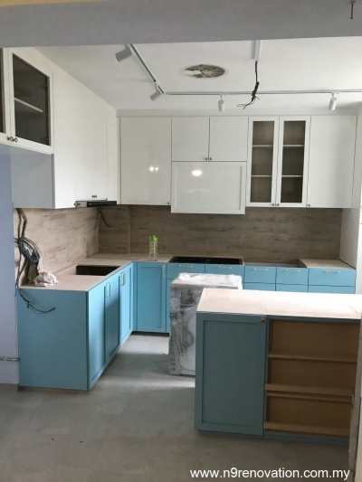 Kabinet Dapur Aluminium 4G - Pasir Gudang