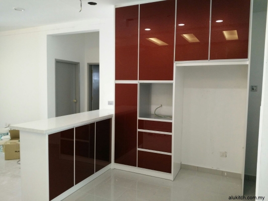 Rekaan Kabinet Dapur Aluminium