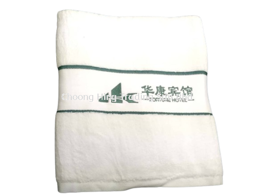 SAMPLE BATH TOWEL WITH EMBROIDERY-VIEW 3