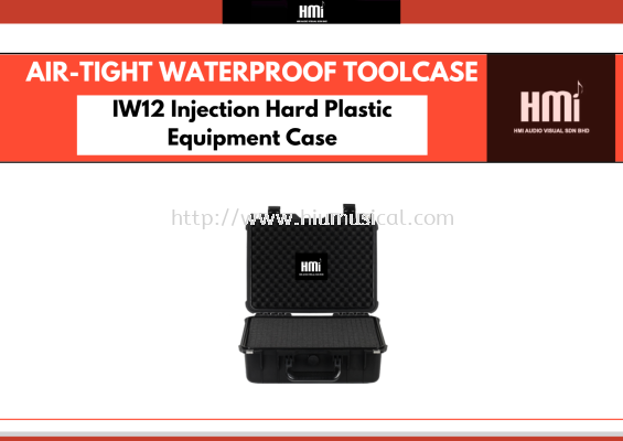 IW12 Injection Hard Plastic Equipment Case