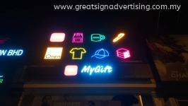 LED NEON SIGNBOARD MANUFACTURER AT TELUK PULAI, KLANG, SELANGOR