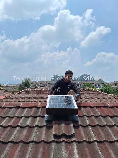 Solar Roof Ventilators45 Watts Solar Power, Coverage: up to 850 sq ft of attic area, CFM: 2860, Warranty: Solar panel - Lifetime, Motor - 5 years~Kampung Tawas, Ipoh