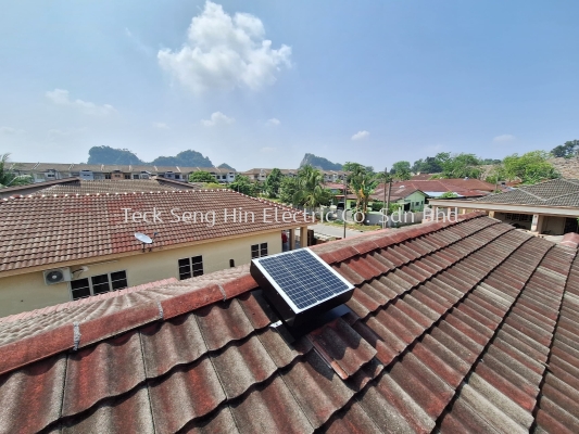 Solar Roof Ventilators45 Watts Solar Power, Coverage: up to 850 sq ft of attic area, CFM: 2860, Warranty: Solar panel - Lifetime, Motor - 5 years~Kampung Tawas, Ipoh