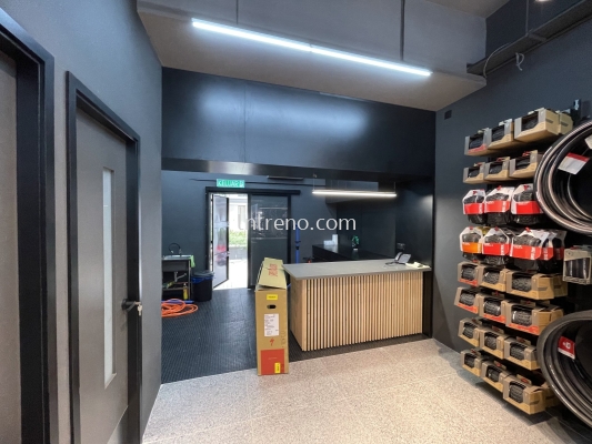 Retail shop renovation