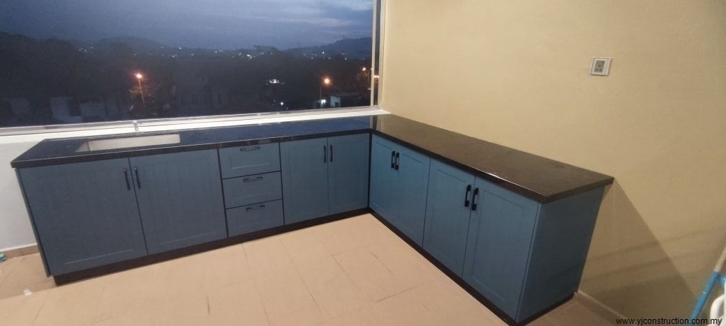 Kabinet Dapur Bergaya Kabinet Dapur Gaya Scotland Kabinet Dapur Rujukan Reka Bentuk UbahSuai Malaysia