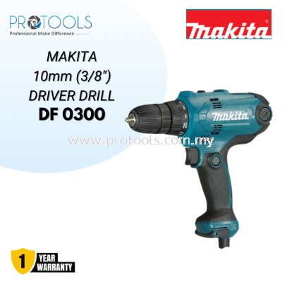 MAKITA DF0300 10 mm (3/8") DRIVER DRILL