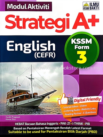 Modul Aktiviti Strategi A+ English (CEFR) KSSM Form 3