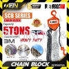 JETMAC SCB5003A 5 Ton x 3M Heavy Duty Chain Block Chain Block/Lever Block Warehouse Equipment