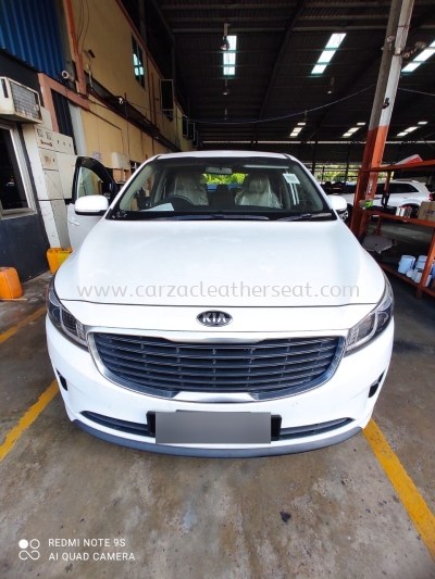 KIA CARNIVAL SEAT REPLACE LEATHER