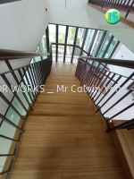 Staircase _ Wooden Floor Polish 