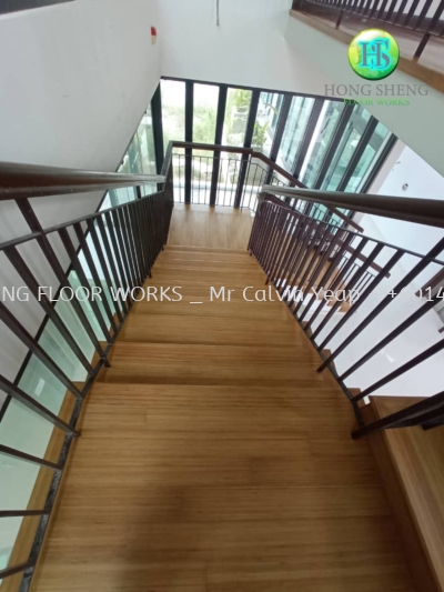 Staircase _ Wooden Floor Polish 