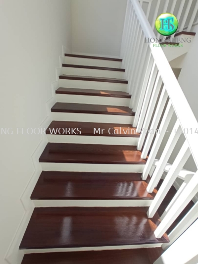 Staircase wood floor Refurbish @ KL and Selangor Area 