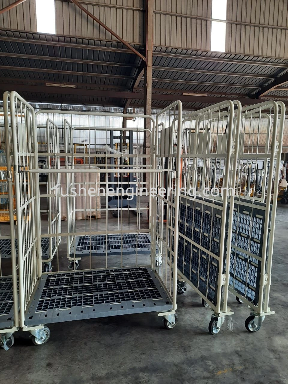 Delivery to customer (Distrubtion Work Tainer PVC Base)