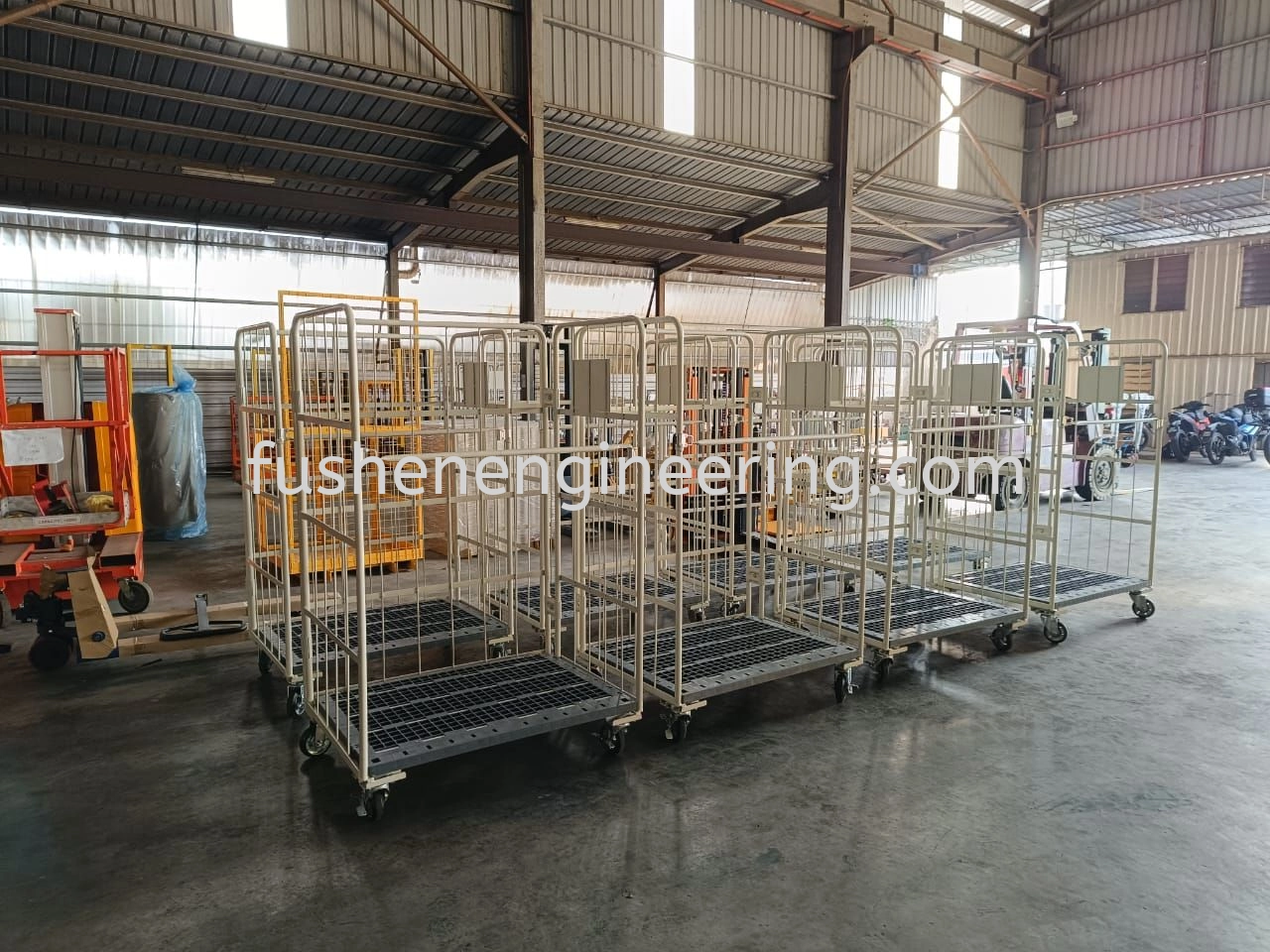 Delivery to customer (Distrubtion Work Tainer PVC Base)