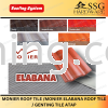 MONIER ROOF TILE /MONIER ELABANA ROOF TILE / GENTING TILE ATAP Bumbung  Sistem / ABESTOS / CEILING / ZINK RATA Building Materials