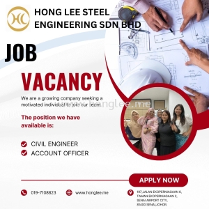 Job Vacancy (Civil Engineer & Account Officer )