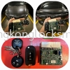 Toyota Vios ncp93 car alarm system, without the password, you need to dismantle the alarm box to read the password to copy the car remote control car remote