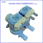 Code: 31448 LG 5220FR1251E Original 2 way Inlet Valve AC 240V  for washing machine use