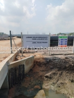 Construction Site Metal GI Signboard Maker At Sungai Buloh Rawang Batu Caves Pudu Puchong PJ 