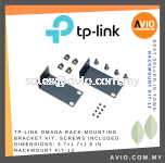 TP-LINK Omada Rack-mounting Bracket Kit, Screws Included Dimensions: 3.7×1.7×1.6 in RackMount Kit-13