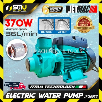 JETMAC JPG6035 Electric Water Pump / Pam Air 370W