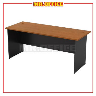 G-SERIES STANDARD TABLE WITH TEL CAP (COLOR : DARK GREY & CHERRY)