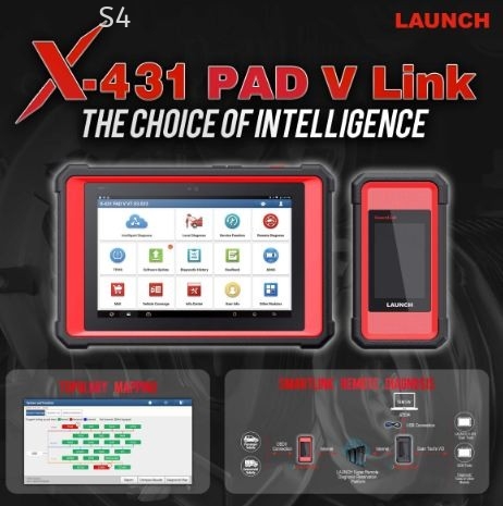 LAUNCH® X431 PAV V Link Professional Diagnostic Scanner