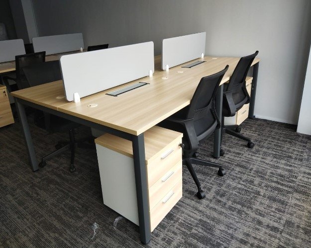 Office Furniture USJ Taipan Office Workstation Table Cluster Of 4，6 Seater | Office Cubicle | Office