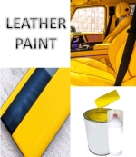 Sunlight Yellow Leather Paint/ Custom Made