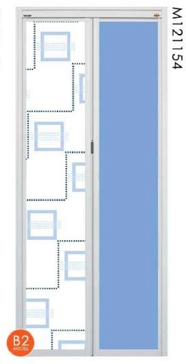 Aluminium Door : M121154 Aluminium Bathroom Door Aluminium Door Choose Sample / Pattern Chart
