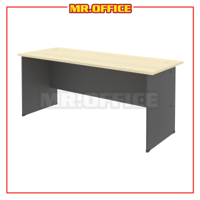 G-SERIES STANDARD TABLE WITH TEL CAP (COLOR : DARK GREY & MAPLE)