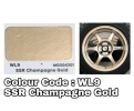 WL9 SSR CHAMPAGNE GOLD * 2K SPORT RIM PAINT Sport Rim/ Brake Calliper Paints Car Paint