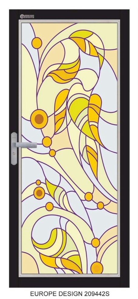 Stained Glass Art : 209442S Stained Glass Art : 209442S Stained Glass Aluminium Door Aluminium Door Choose Sample / Pattern Chart