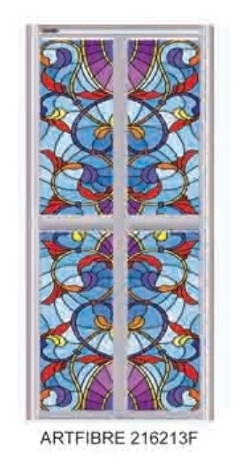 Stained Glass Art : 216213F Stained Glass Art : 216213F Stained Glass Aluminium Door Aluminium Door Choose Sample / Pattern Chart