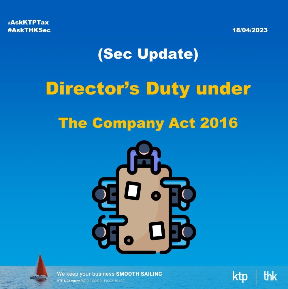 Understanding the Role of Directors under the Companies Act 2016