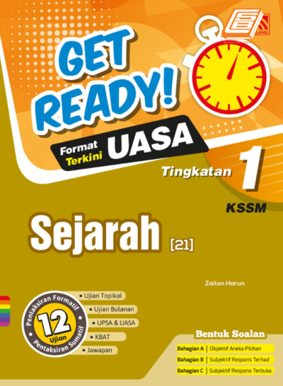 Get Ready UASA Tingkatan 1 KSSM Sejarah