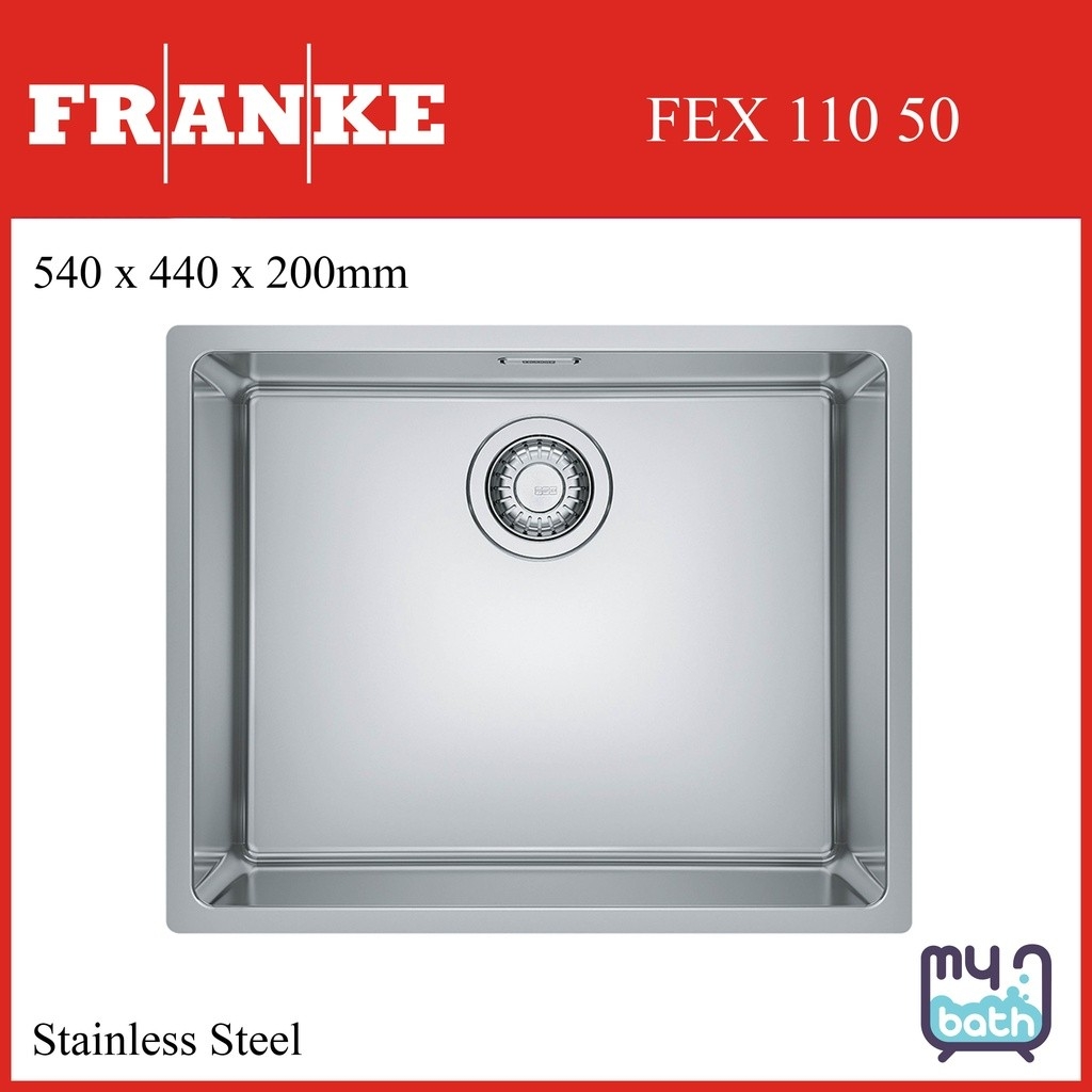 Franke FEX 110 50 Single Bowl Undermount Stainless Steel Kitchen Sink with Waste ׸/ϴ ˮ/ϴ ѡ/ƷĿ¼
