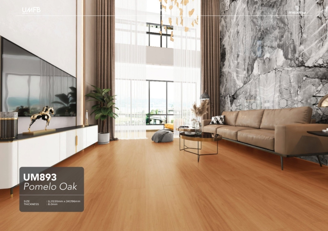 Product Catalog - UM893 Pomelo Wood UMFB - Ultimate Mineral Fiber Board Flooring & Floor Laminate Catalog & Brochure