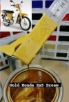 Honda Ex5 Dream Gold H7002 CAR PAINT/ MOTOR PAINT/ CAT KERETA CAT MOTOSIKAL 2K Motorcycle Paint Car Paint