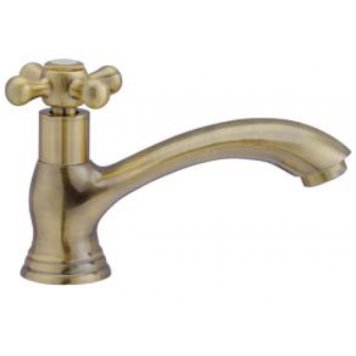 TORA ALL TIME CLASSIC SERIES (ANTIQUE BRASS) WASH BASIN COLD TAP BC147-AB  TR-TP-BC-00225-AB